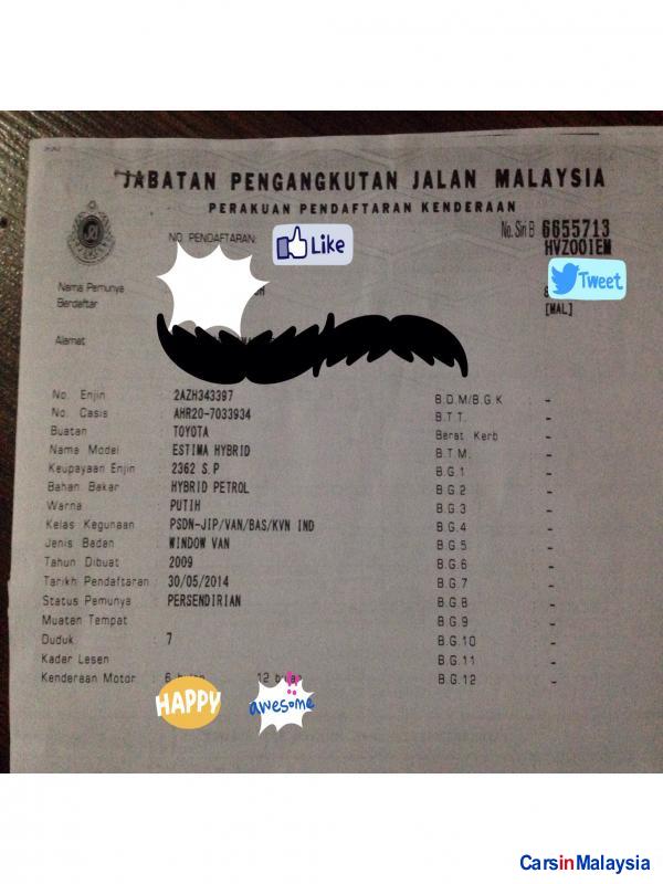 Toyota Estima in Malaysia