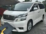 TOYOTA VELLFIRE 2.4 LUXURY MPV SAMBUNG BAYAR CAR CONTINUE LOAN