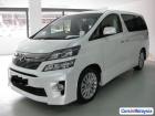 TOYOTA VELLFIRE 2. 4 MPV CAR DEPOSIT MURAH FOR SAMBUNG BAYAR